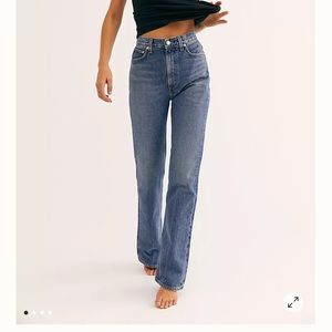 NWT agolde high rise vintage flare jeans